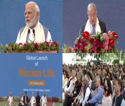 India moving fast to reduce carbon emissions, carbon footprint per head is 1.5 tonne: PM Modi India moving fast to reduce carbon emissions, carbon footprint per head is 1.5 tonne: PM Modi