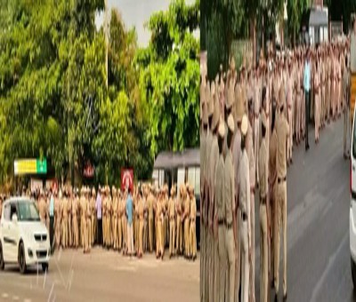 People gear up to remove illegal tollgate in K'taka; security tightened People gear up to remove illegal tollgate in K'taka; security tightened