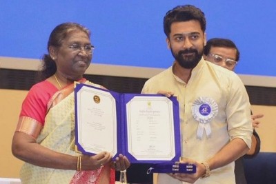 Suriya on winning National Award: This one's for you, dear fans!