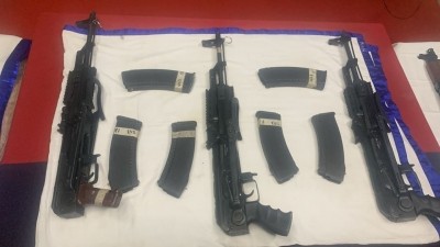 BSF seizes cache of arms, ammunitions in Punjab BSF seizes cache of arms, ammunitions in Punjab