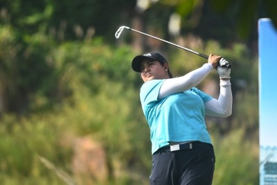 Drall drills a final birdie to take sole lead into final day at Women's Indian Open; three Indians in Top 5