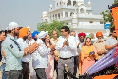 Six super-seeder machines provided to farmers in Punjab Six super-seeder machines provided to farmers in Punjab