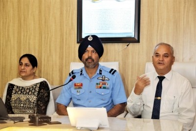 Jammu Air Force station conference hall dedicated to Flt Lt Advitiya Bal