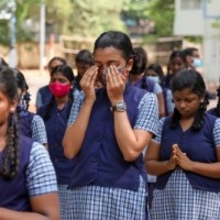 Oppn parties protest move to introduce CBSE syllabus in Puducherry schools