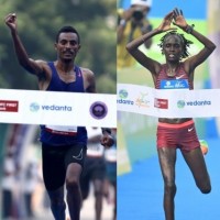 Regasa, Cheptai bag Delhi Half Marathon titles; Avinash Sable best Indian