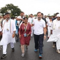 Bharat Jodo Yatra enters day 2 in K'taka; FIR against Cong worker for holding PayCM poster
