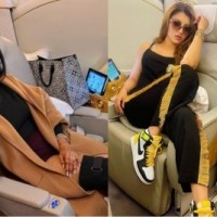 Chahal's wife takes a dig at Urvashi Rautela with caption of her new pic