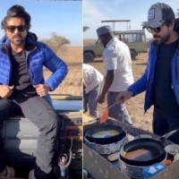 After 'RRR' promo tour, Ram Charan chills out in the wilds of Kenya