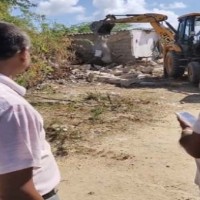 Major demolition drive on Bet Dwarka island against encroachment in Gujarat