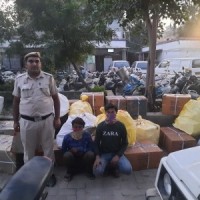 Delhi Police seize 455 kg of banned firecrackers, arrest 2