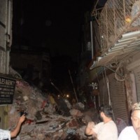 Kid killed, nine injured in central Delhi house collapse