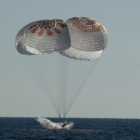 Astronauts aboard SpaceX spacecraft safely splash down on Earth