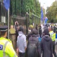 Chinese diplomat involved in violence against protesters, says UK MP