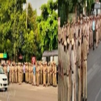 People gear up to remove illegal tollgate in K'taka; security tightened