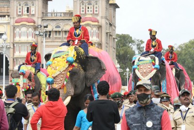 Dasara beats Covid fears, boosts tourism prospects in K'taka Dasara beats Covid fears, boosts tourism prospects in K'taka