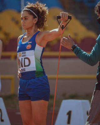Taapsee Pannu: Sports stars are actually the real heroes for me Taapsee Pannu: Sports stars are actually the real heroes for me