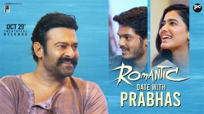 Prabhas' good-humoured 'interview' with Akash, Ketika goes viral