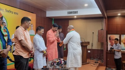 Several leaders of Assam opposition parties join BJP Several leaders of Assam opposition parties join BJP