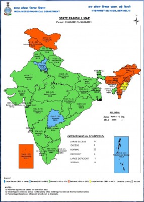 lack of monsoon trough causes deficit rains in most of NE states lack of monsoon trough causes deficit rains in most of NE states