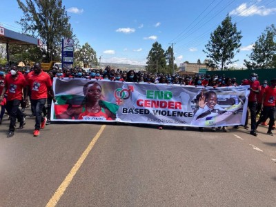 Thousands attend funeral of slain Kenyan athlete Thousands attend funeral of slain Kenyan athlete