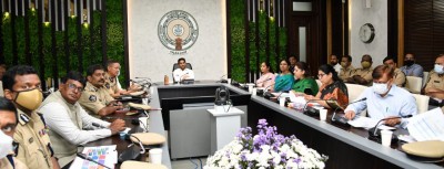 Andhra CM talks tough on drugs, crimes against women Andhra CM talks tough on drugs, crimes against women