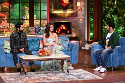 Rajkummar Rao, Kriti Sanon as celebrity guests on 'The Kapil Sharma Show' Rajkummar Rao, Kriti Sanon as celebrity guests on 'The Kapil Sharma Show'