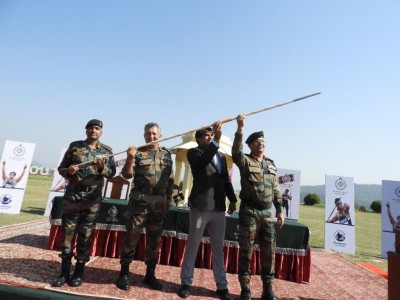 Javelin thrower Neeraj Chopra visits his army unit, makes a statement Javelin thrower Neeraj Chopra visits his army unit, makes a statement