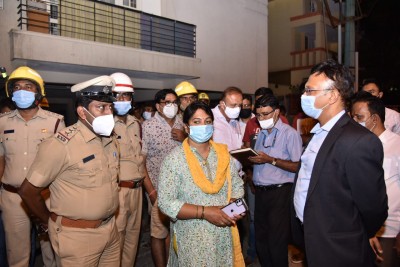 Five-story apartment collapses in Bengaluru, FIR lodged against owner Five-story apartment collapses in Bengaluru, FIR lodged against owner