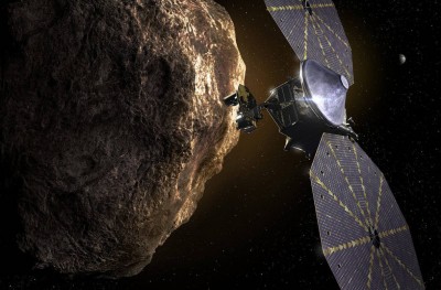 NASA's new Lucy asteroid spacecraft faces solar panel glitch NASA's new Lucy asteroid spacecraft faces solar panel glitch