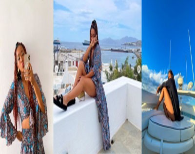 Tennis ace Naomi Osaka shares stunning pictures of Greek vacation