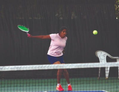 AITA women's tennis: Apoorva in pre-quarters with upset win; Samhita wins AITA women's tennis: Apoorva in pre-quarters with upset win; Samhita wins