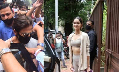 NCB 'probes' SRK home, summons Ananya Panday, conducts raids in Andheri 