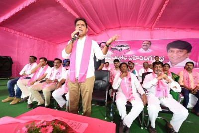 BJP, Congress colluding in Huzurabad bypoll: KTR BJP, Congress colluding in Huzurabad bypoll: KTR