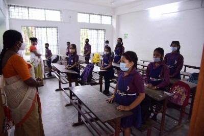 Assam's elementary schools re-open after nearly two years Assam's elementary schools re-open after nearly two years