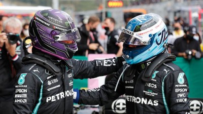 Turkish GP: Hamilton demoted due to grid penalty, Bottas at pole