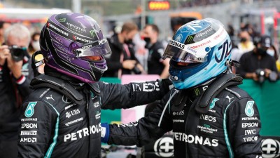 Turkish GP: Hamilton demoted due to grid penalty, Bottas at pole Turkish GP: Hamilton demoted due to grid penalty, Bottas at pole