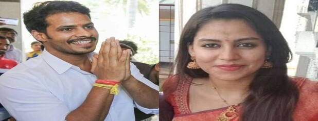 Kumaraswamy's son Nikhil gets engaged to Revathi Kumaraswamy's son Nikhil gets engaged to Revathi