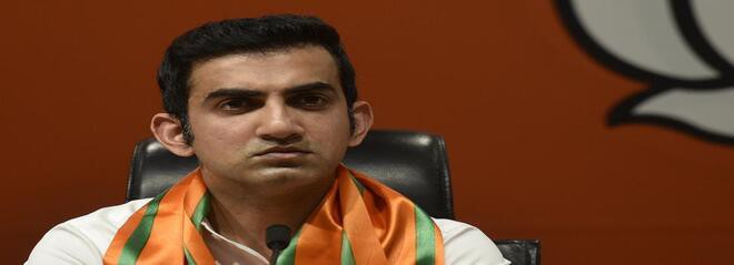 AAP dares Gambhir to give up free facilities, MP hits back AAP dares Gambhir to give up free facilities, MP hits back