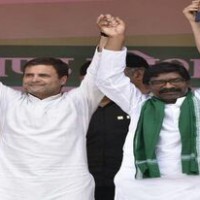 Congress tweets praise for Hemant Soren