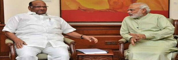 Amid Maharashtra stalemate, NCP chief Sharad Pawar meets PM Modi; seeks 'intervention' on farmer distress