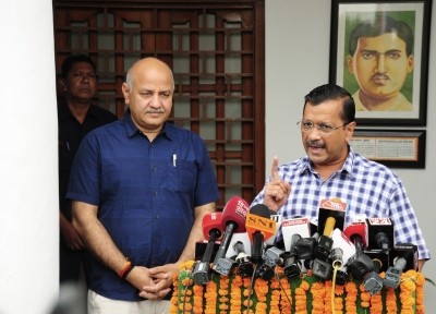 AAP's vote share up by 4% in Gujarat after raid on Manish Sisodia: Kejriwal AAP's vote share up by 4% in Gujarat after raid on Manish Sisodia: Kejriwal