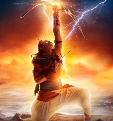 Prabhas nails it as Lord Rama in 'Adipurush' teaser poster Prabhas nails it as Lord Rama in 'Adipurush' teaser poster