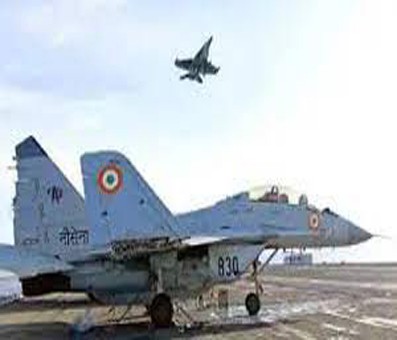 The Russian-made 'Black Panthers', a naval version of the MiG-29 fighter, would be the primary fighters of INS Vikrant, the largest ship ever built in India. The Russian-made 'Black Panthers', a naval version of the MiG-29 fighter, would be the primary fighters of INS Vikrant, the largest ship ever built in India.