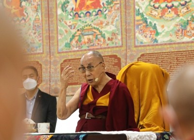 Dalai Lama Trust donates Rs 10 lakh for Himachal Chief Minister Relief Fund