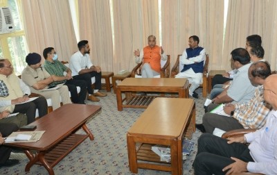 Himachal CM reviews preparedness for Modi's rally Himachal CM reviews preparedness for Modi's rally