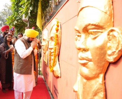 Follow ideals of Shaheed Bhagat Singh: Punjab CM Follow ideals of Shaheed Bhagat Singh: Punjab CM