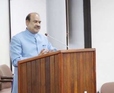 LS Speaker Om Birla unveils freedom fighter's bust in Mexico LS Speaker Om Birla unveils freedom fighter's bust in Mexico