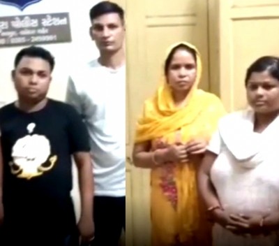 Four detained in Guj in illegal trafficking of newborn from Delhi Four detained in Guj in illegal trafficking of newborn from Delhi
