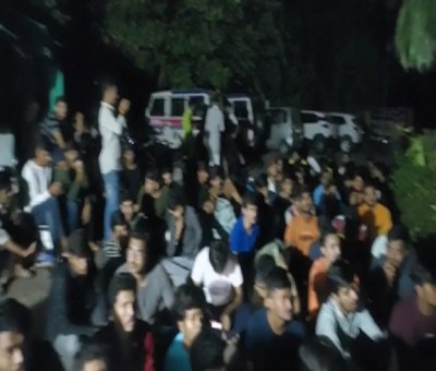 Students attacked in Gujarat University hostel campus