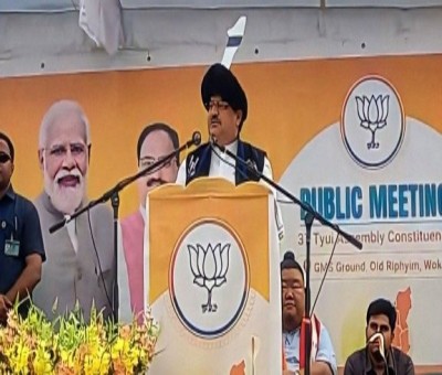 Works are on to settle Naga political issue: Nadda Works are on to settle Naga political issue: Nadda